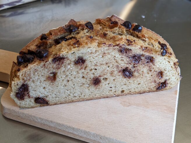 chocolate chip boule